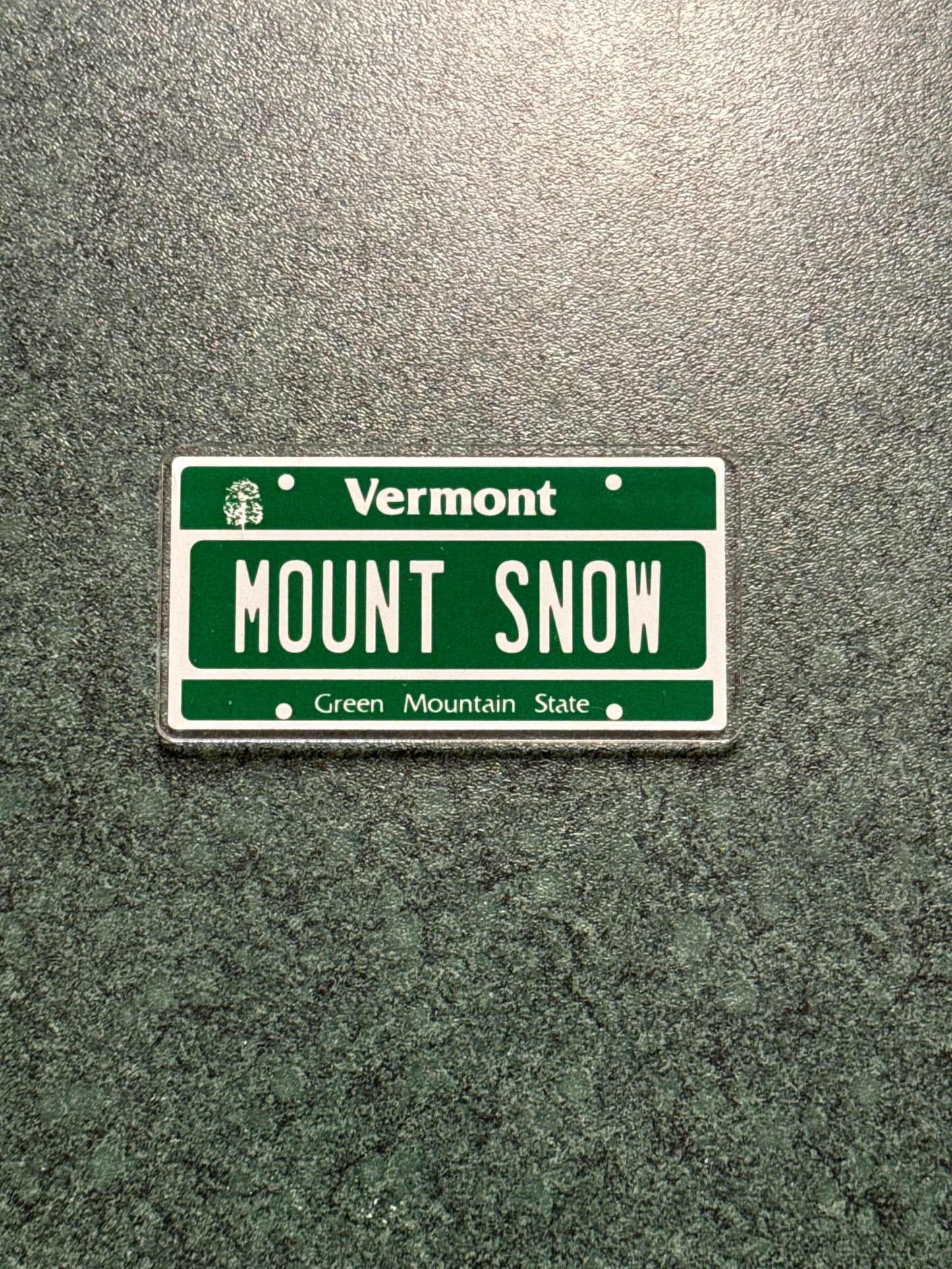 Mount Snow VT License Plate Magnet