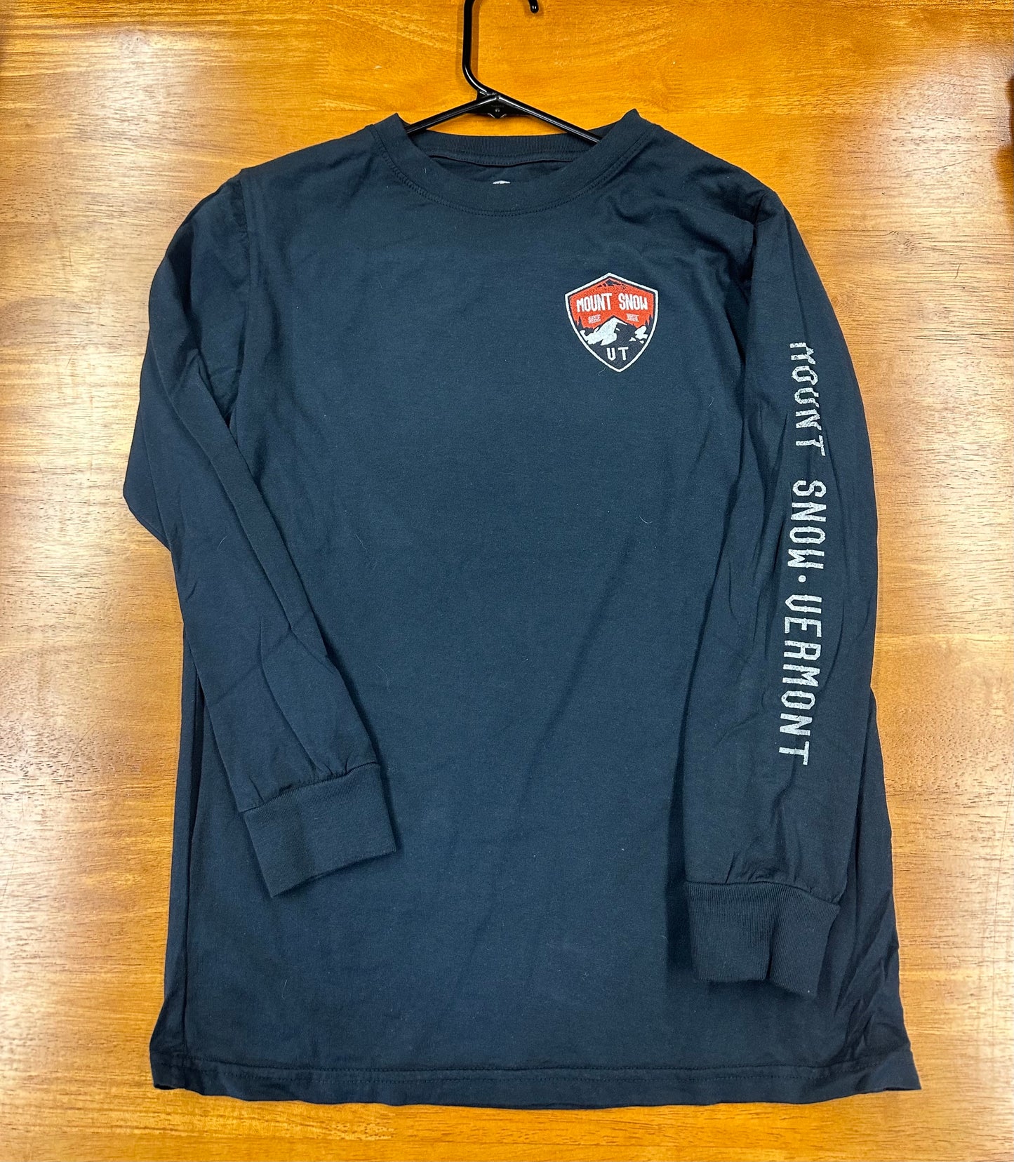 Youth Alpine Crest Long Sleeve T Shirt Color Navy