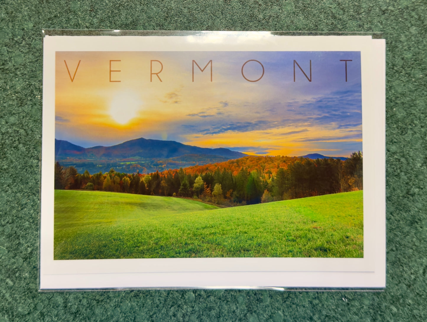 Vermont - Fall Sunrise Notecard