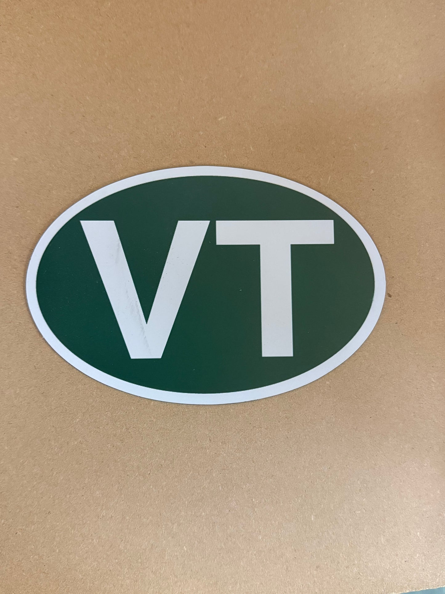 VT Green Car Magnet
