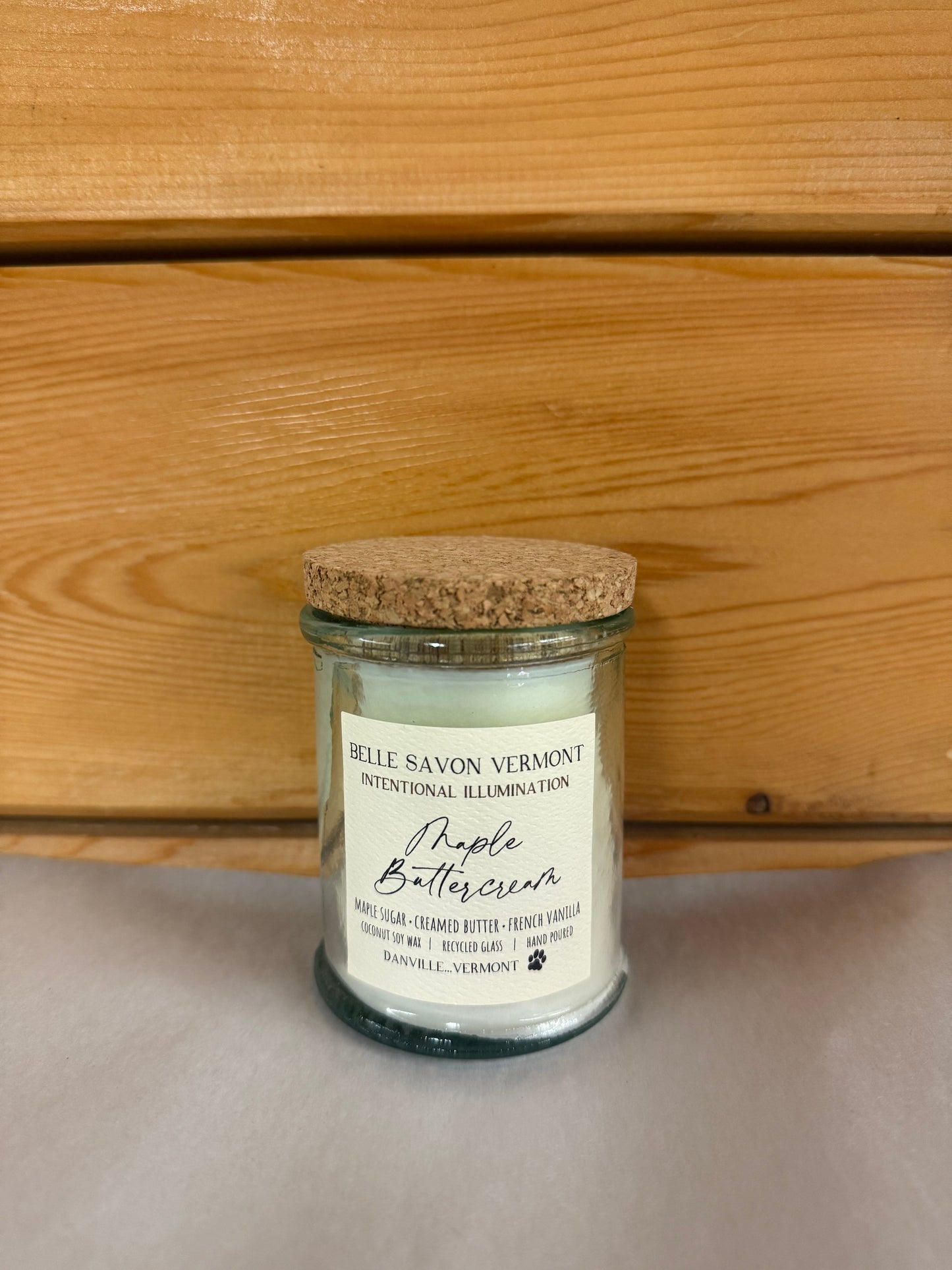 Maple Buttercream Candle