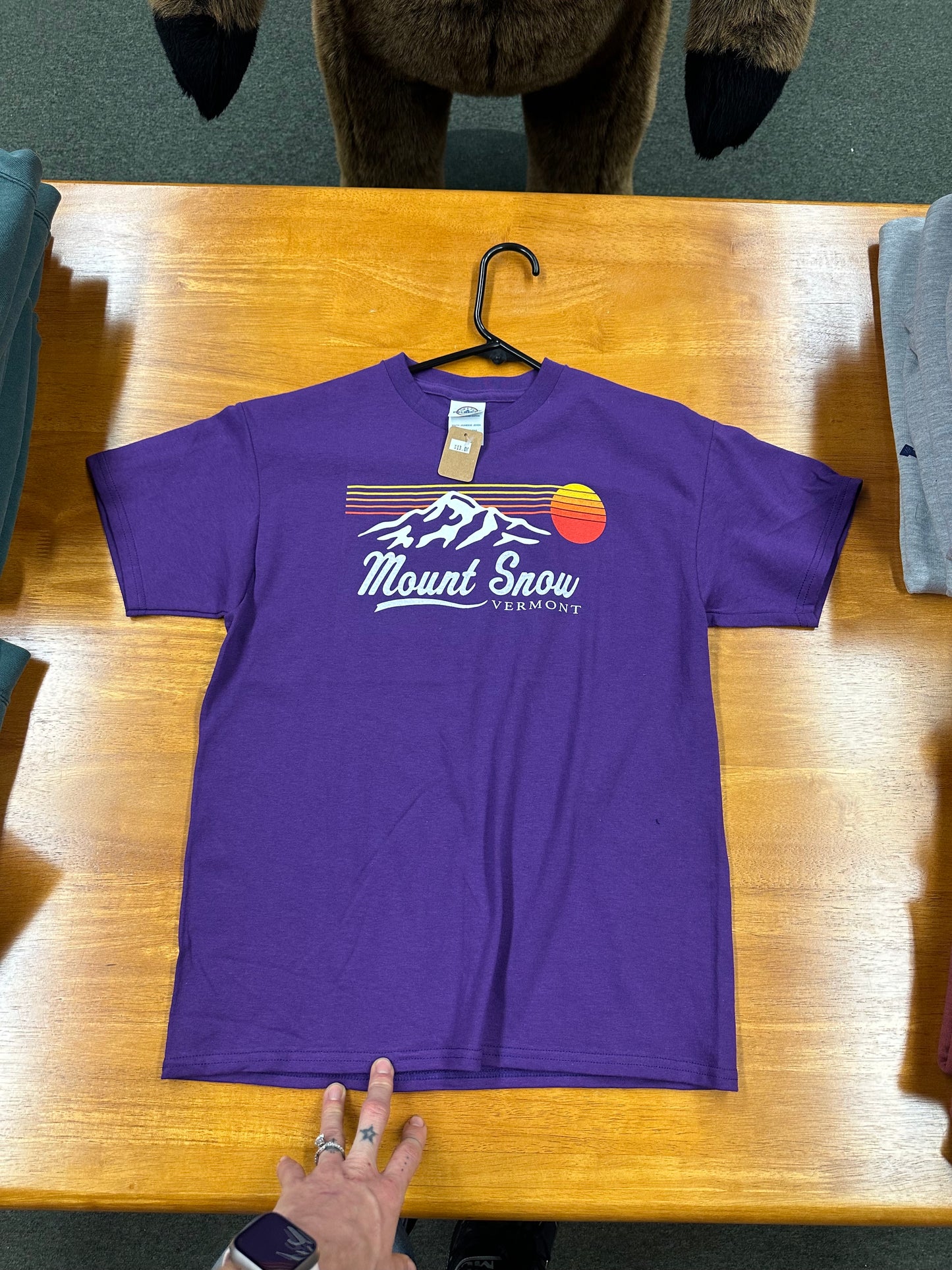 Youth Mount Snow Golden Hour Full Front T Shirt