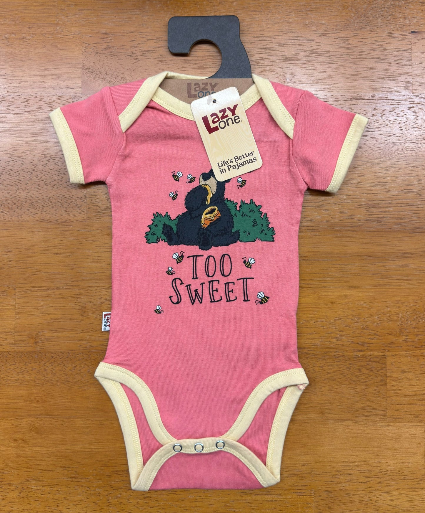 Too Sweet Onesie Color Pink