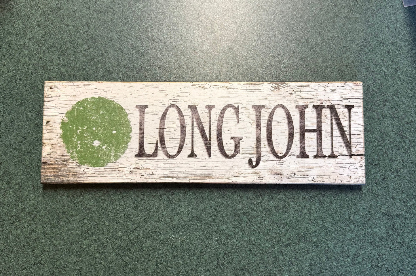 Long John Trail Vintage Wooden Sign