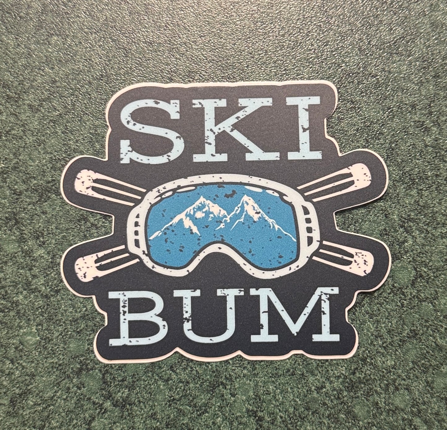 Ski Bum Winter Sticker