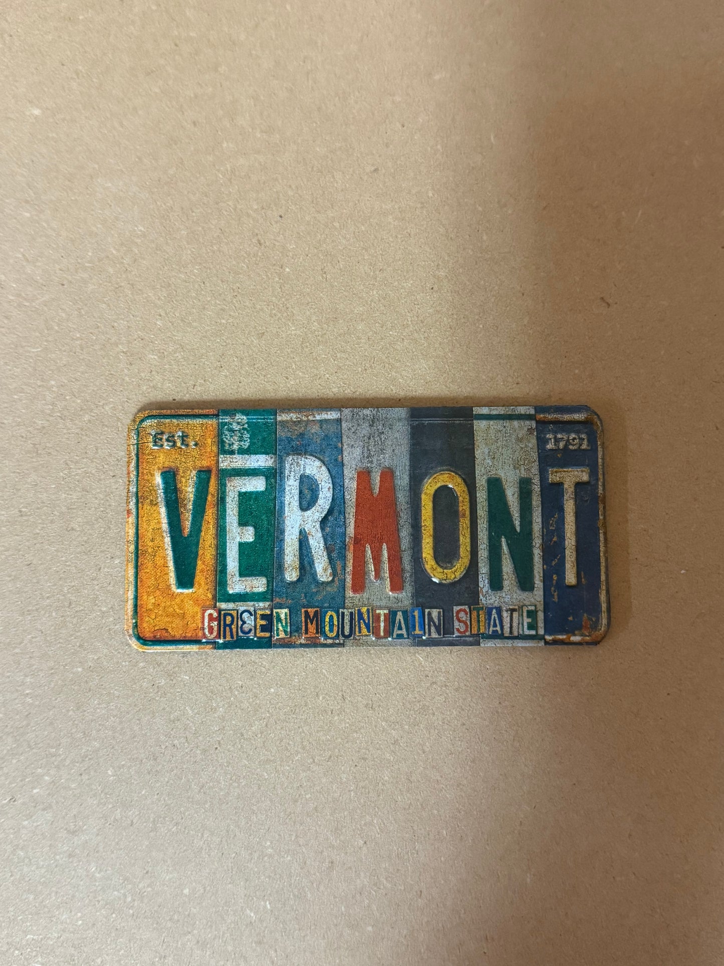 Ransom Note License Plate Magnet
