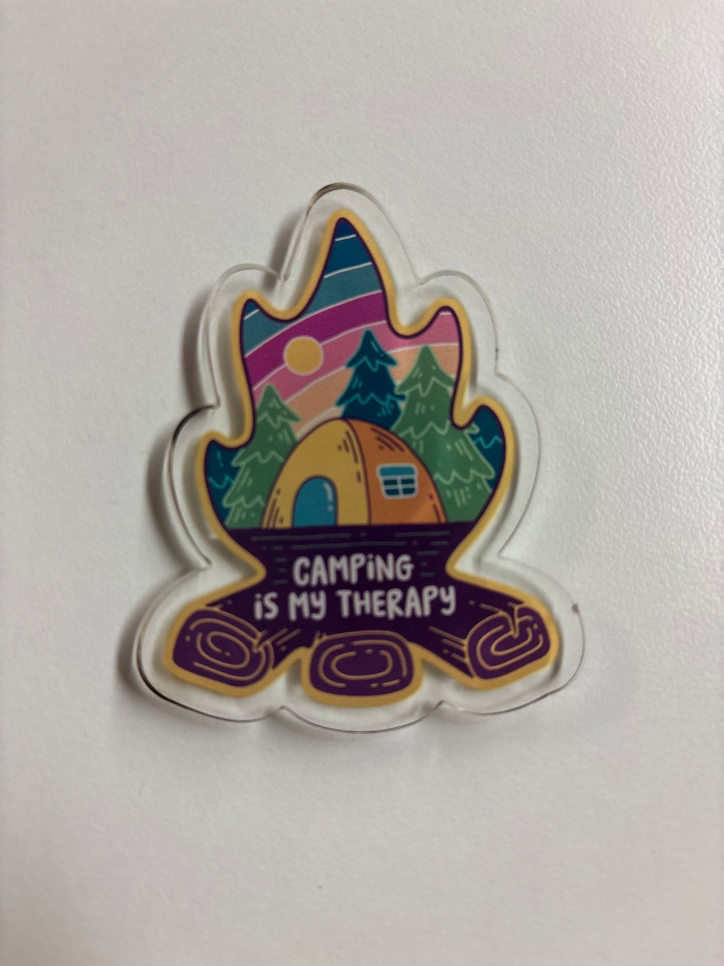 Vermont Campfire Magnet