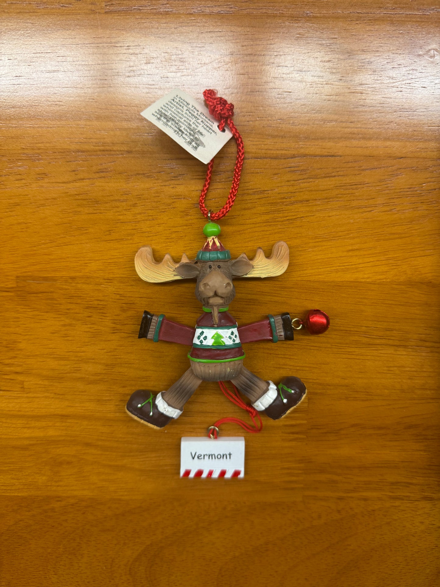Treck Moose Pully Ornament