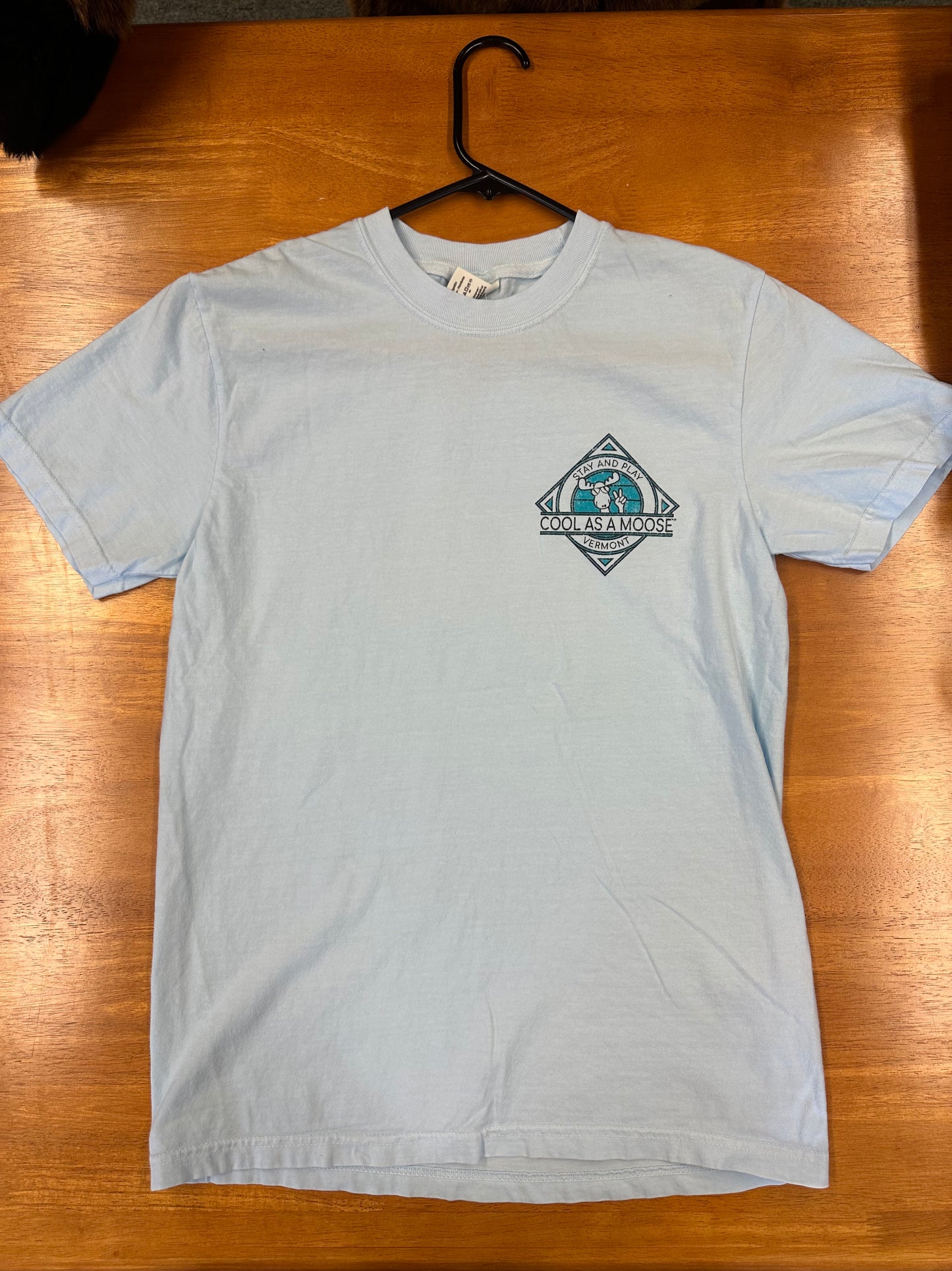 Stay & Play Cool As A Moose Color Light Blue