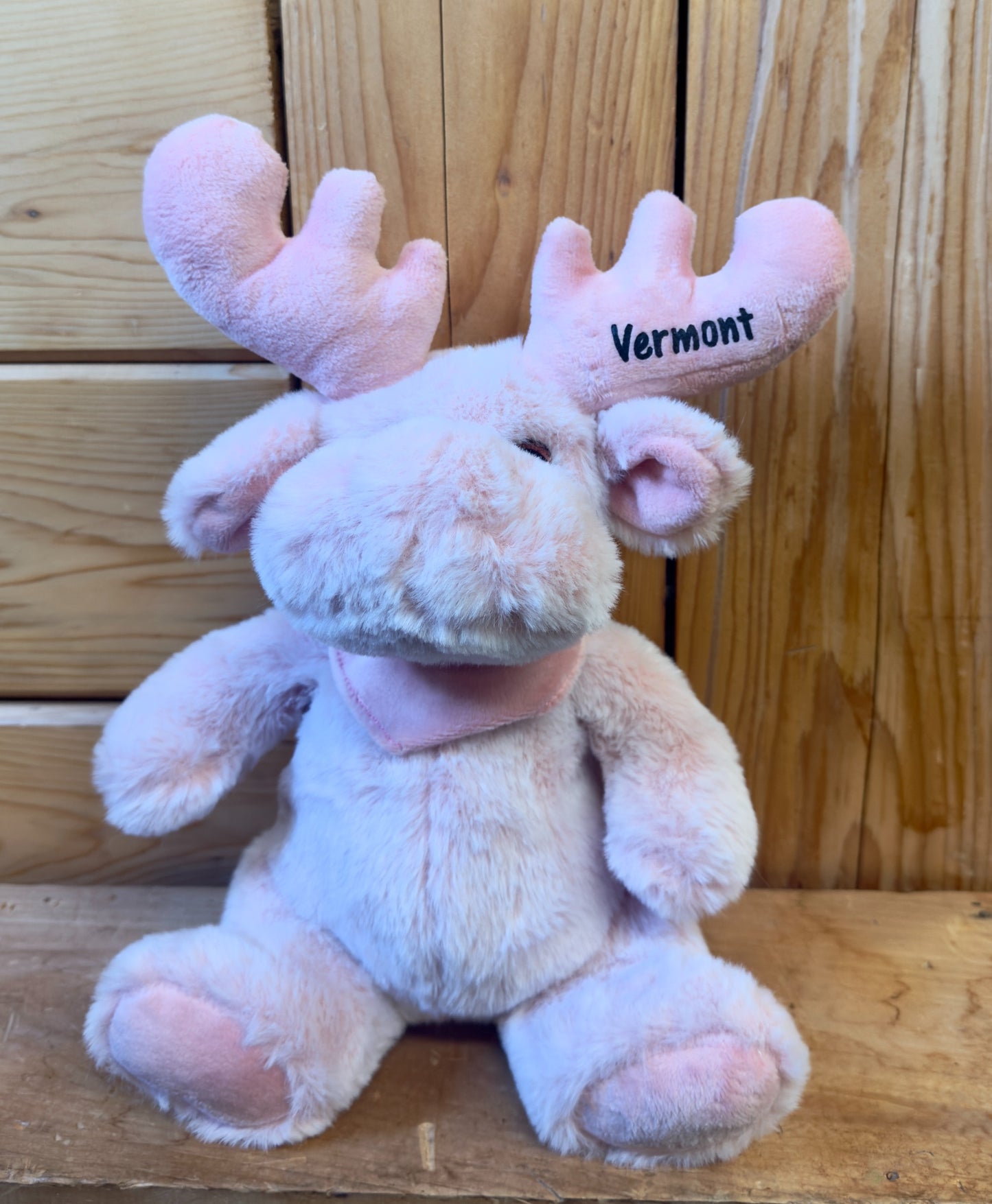 Baby Pink Moose 8.5" - Super-Soft Plush Stuffed Animal