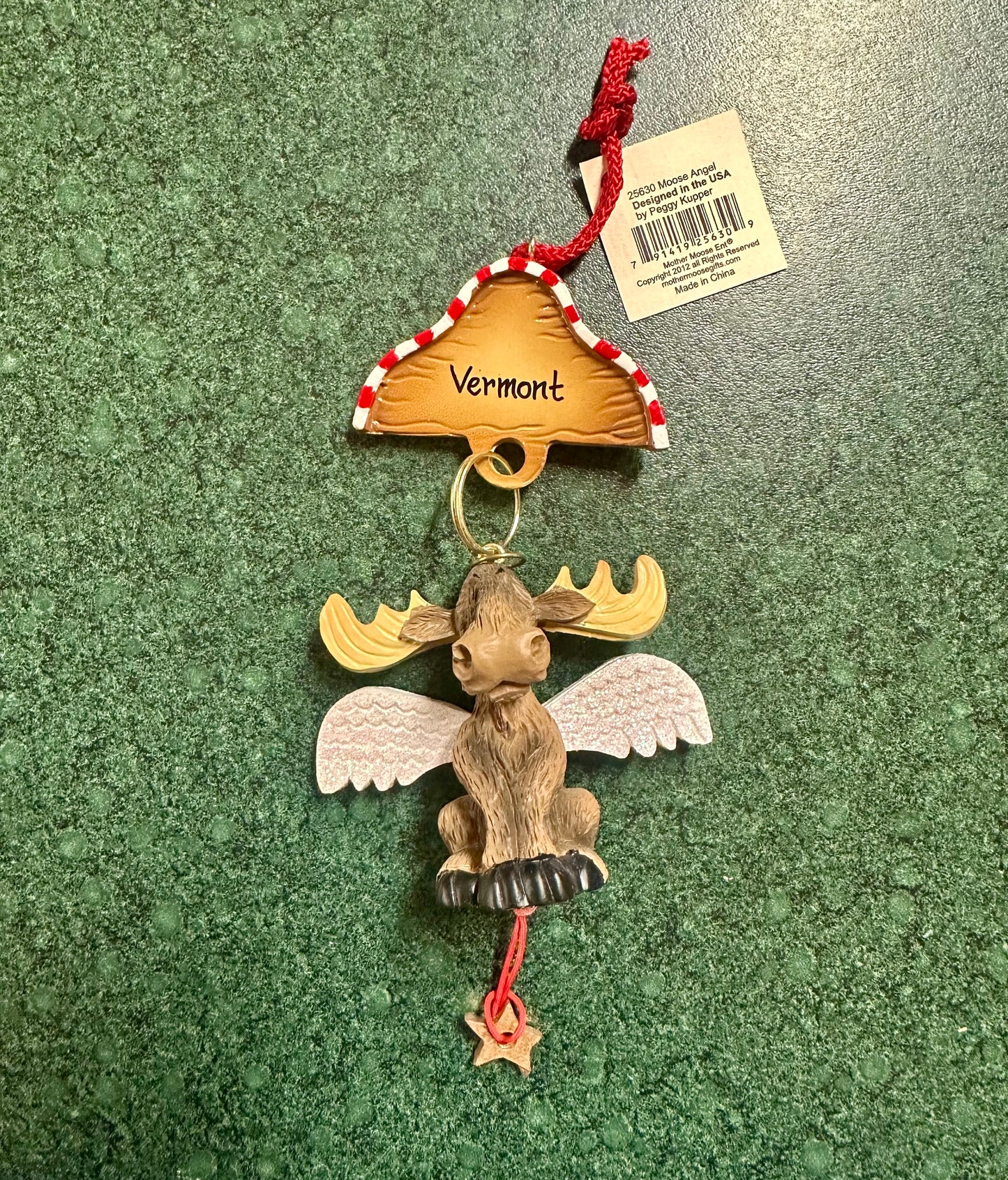 Angel Moose Ornament