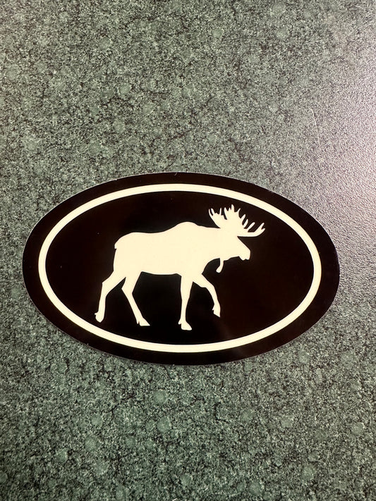 Glow In The Dark Mini Moose Sticker