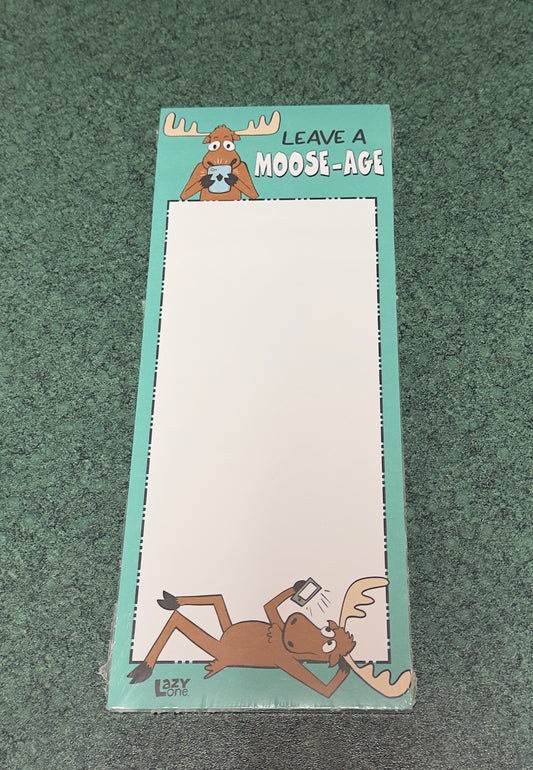 Leave A Moose-age Notepad