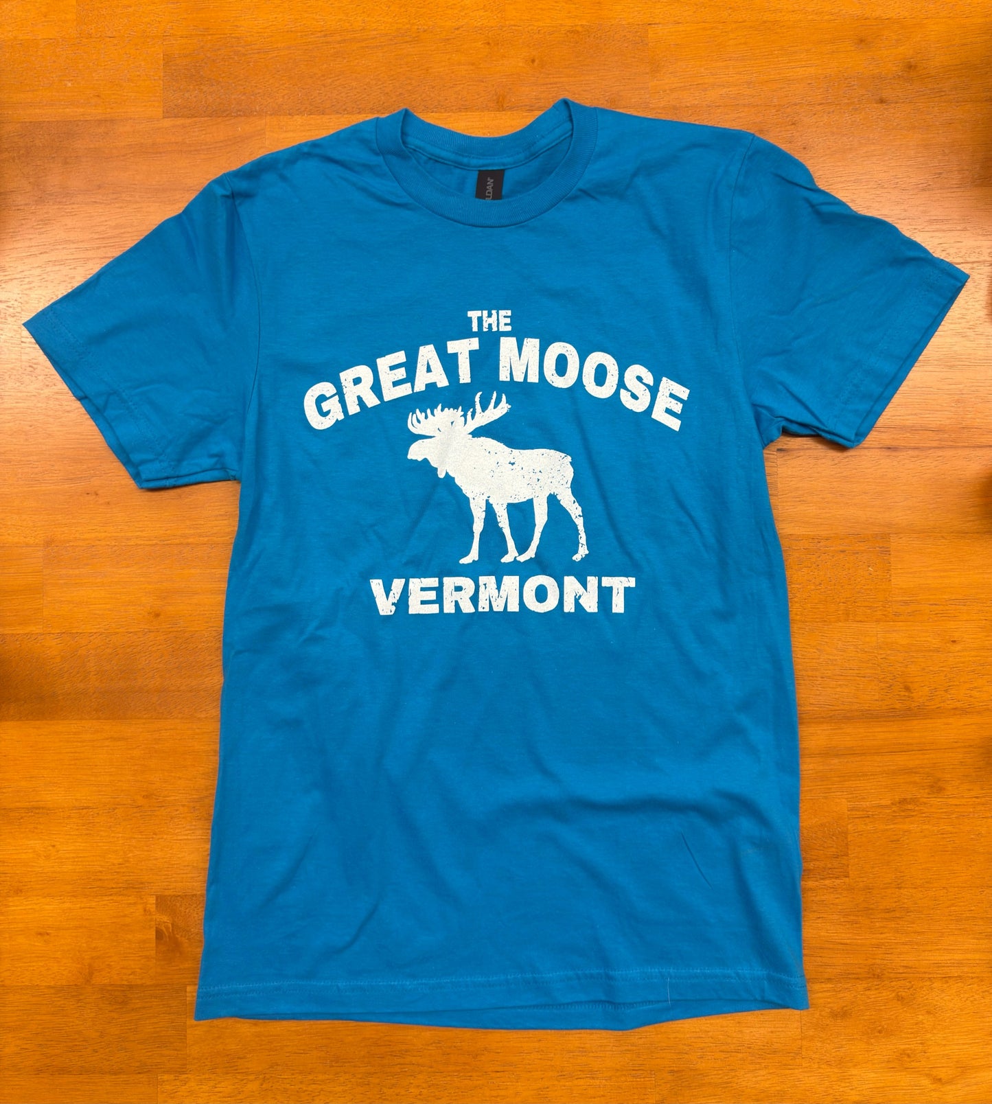 The Great Moose T Shirt Color Saphire