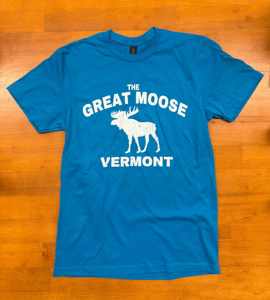 The Great Moose T Shirt Color Saphire