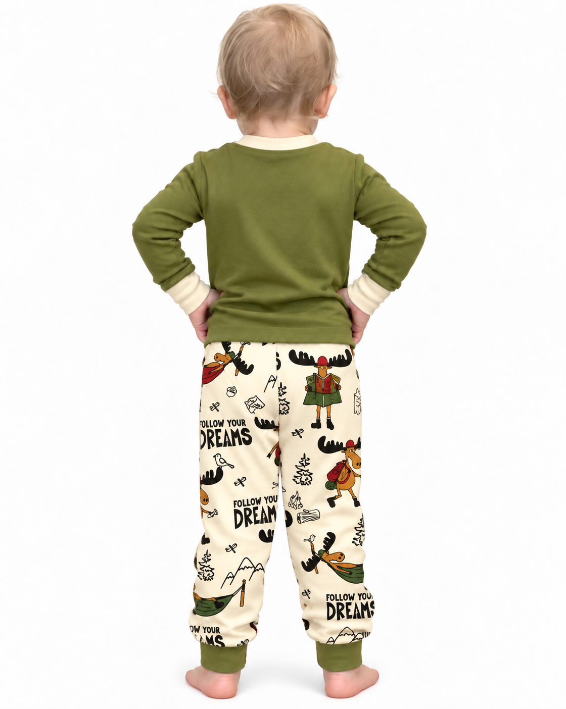 Follow Your Dreams Kids PJ Set