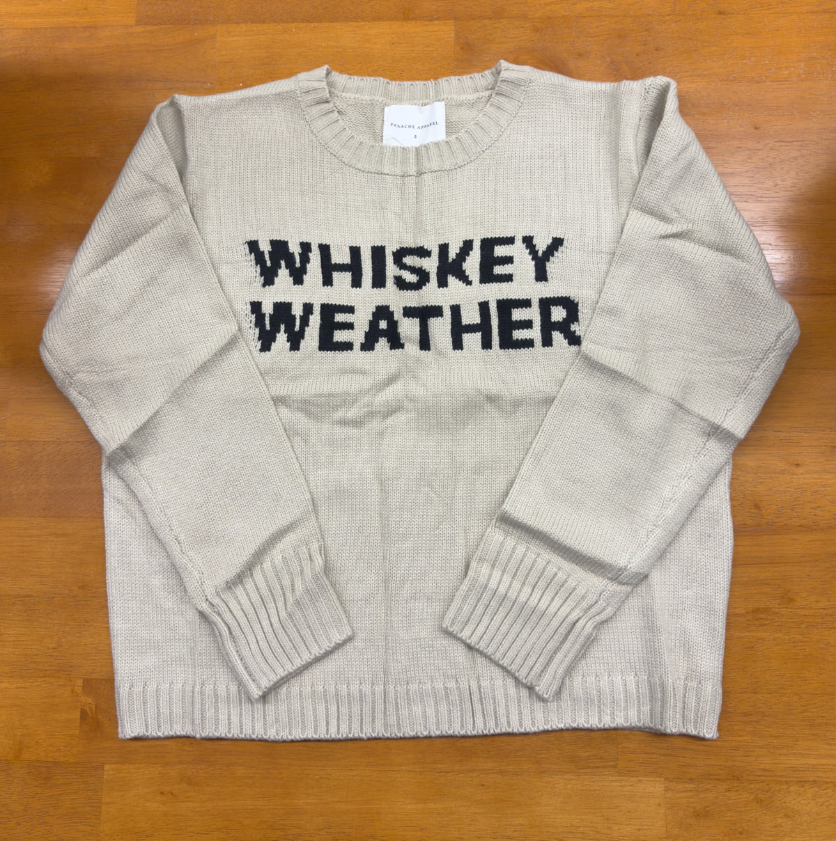 Lt. Tan Whiskey Weather Sweater