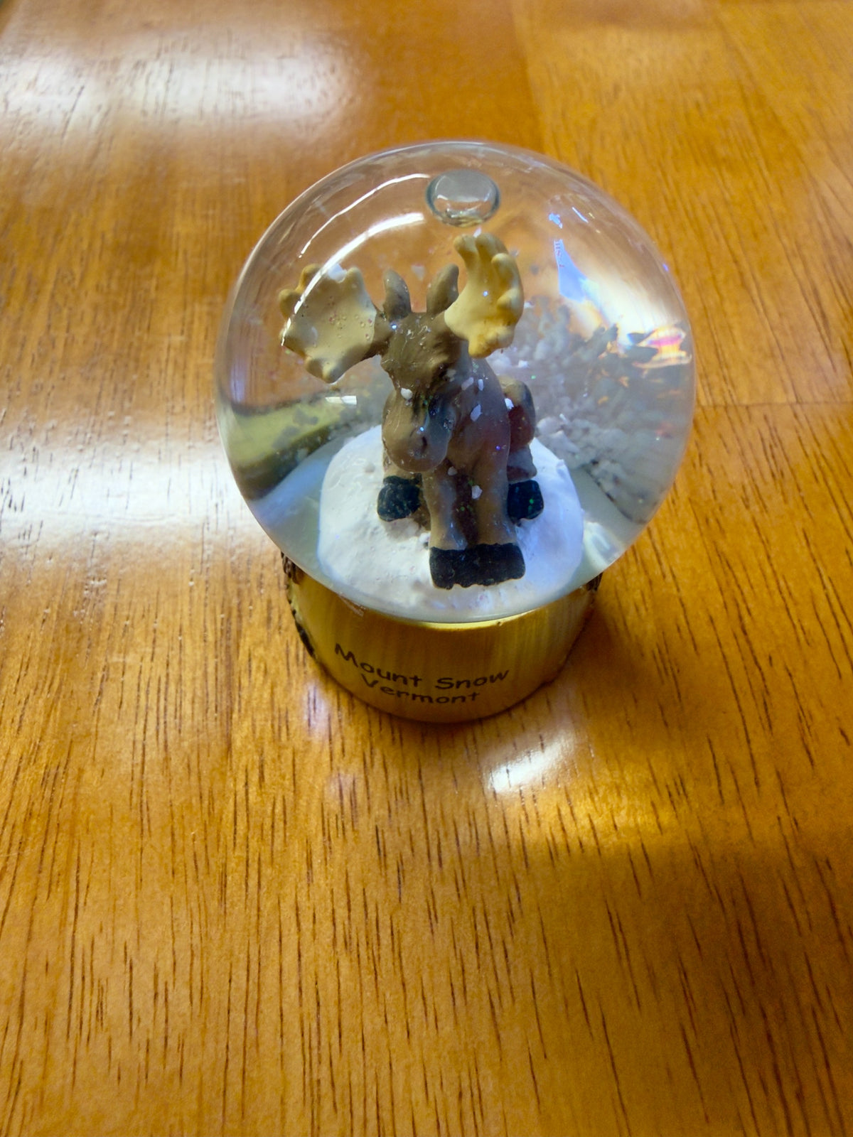 Moose Mini Snowglobe