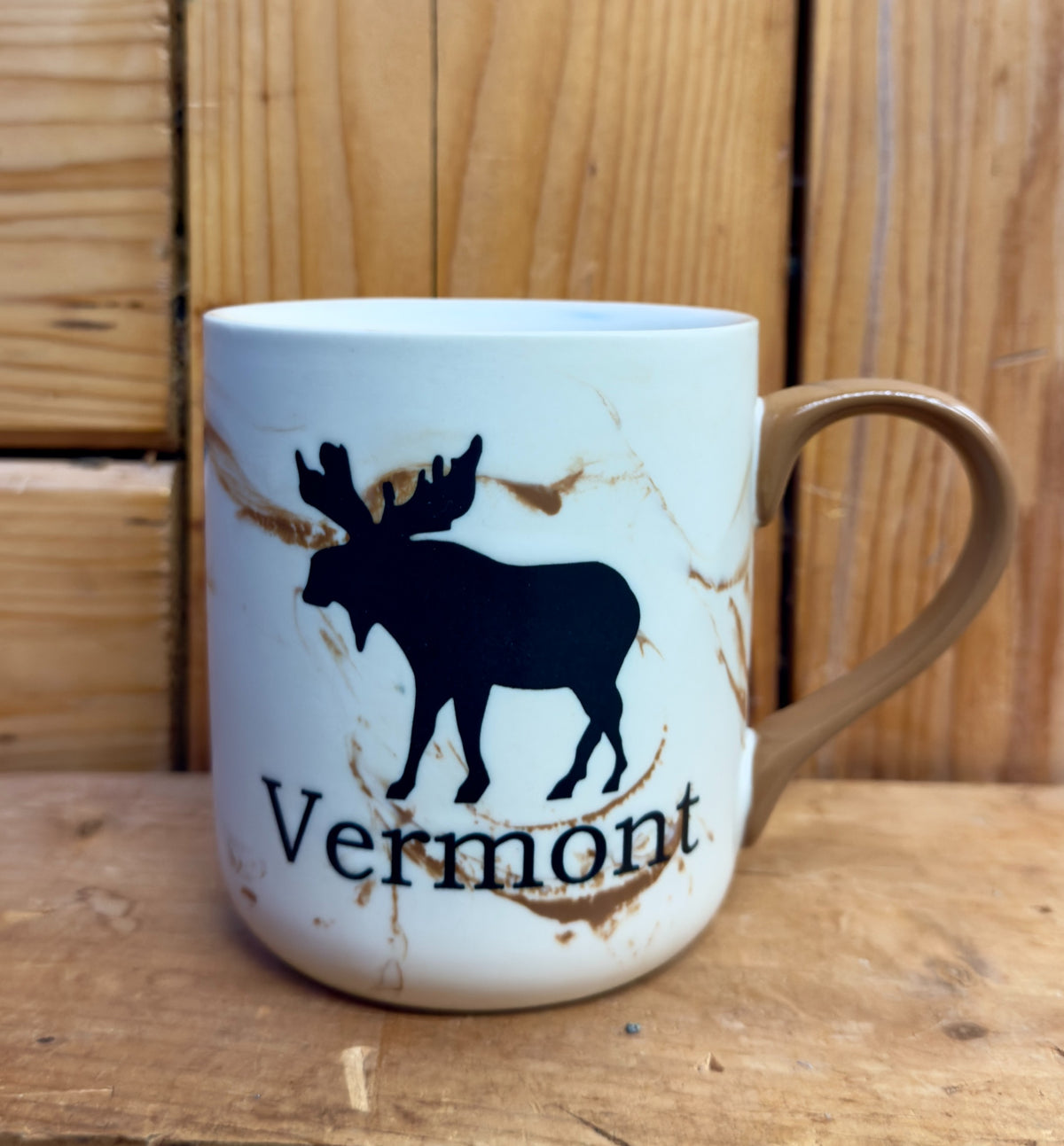 Marble Moose Mug Color Brown