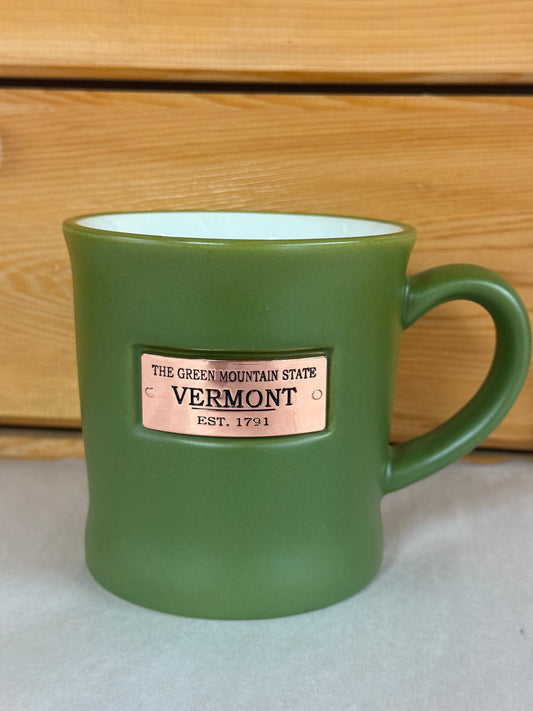 Green Mountain State Mug Color Green