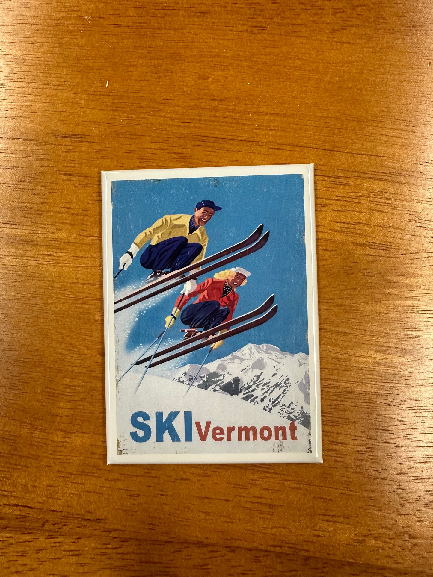 Ski Vermont Magnet