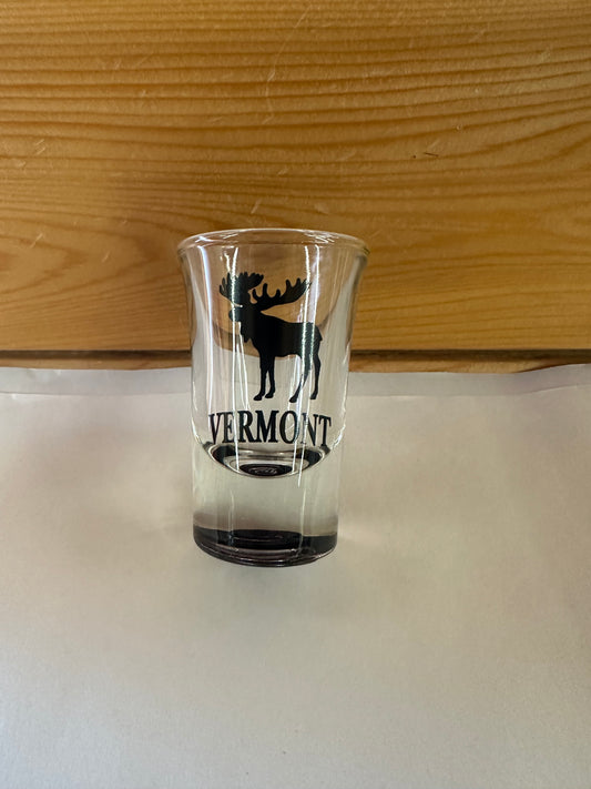 SH116A Flared Design Moose Shot Glass