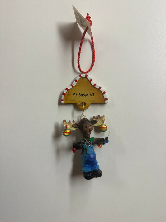 Olie Yurselph Moose Ornament