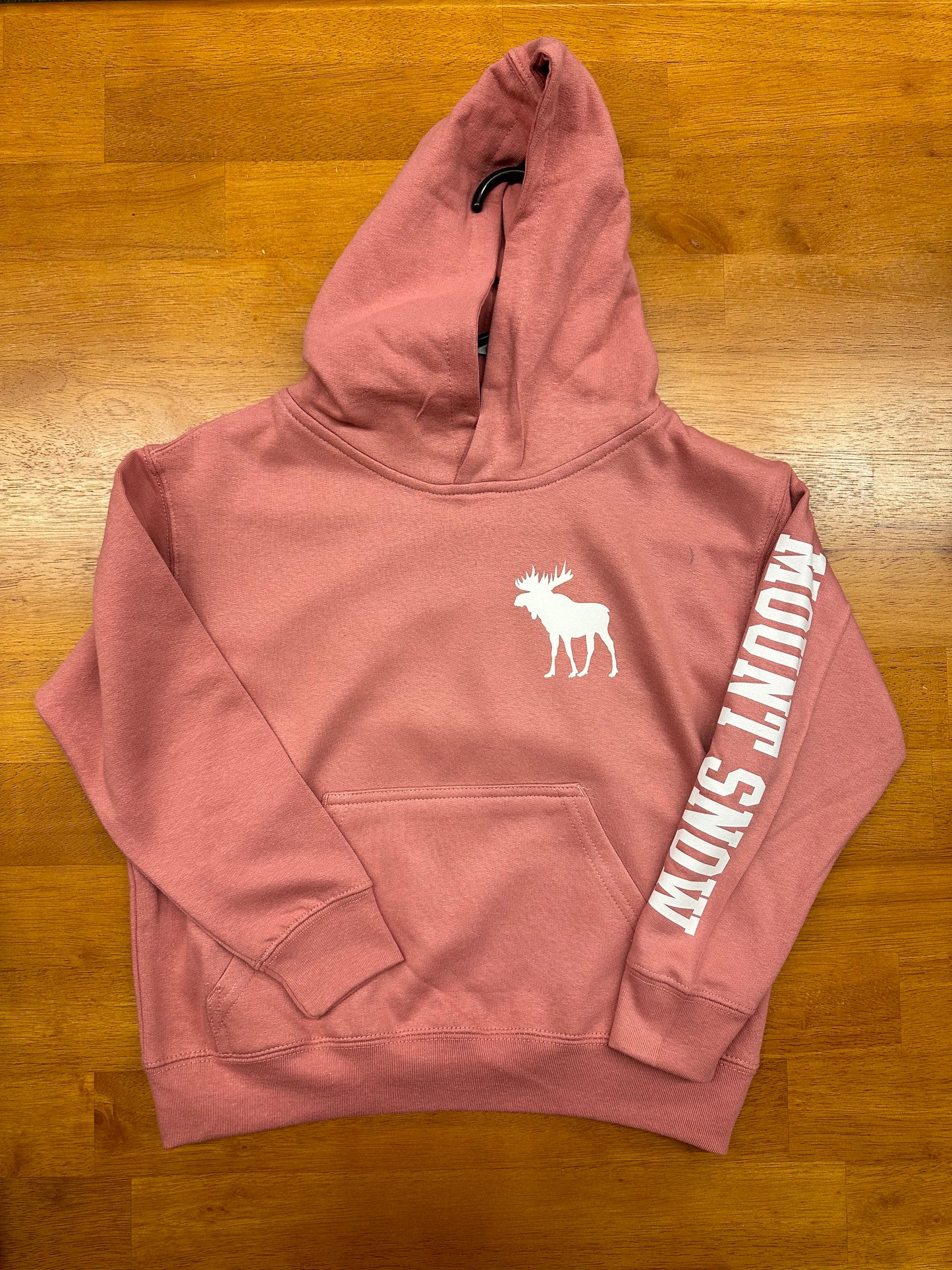 Youth Fleece Vermont Hoodie Color Mauvelous Front