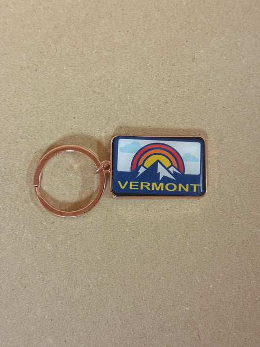 Vermont Rosegold Keychain
