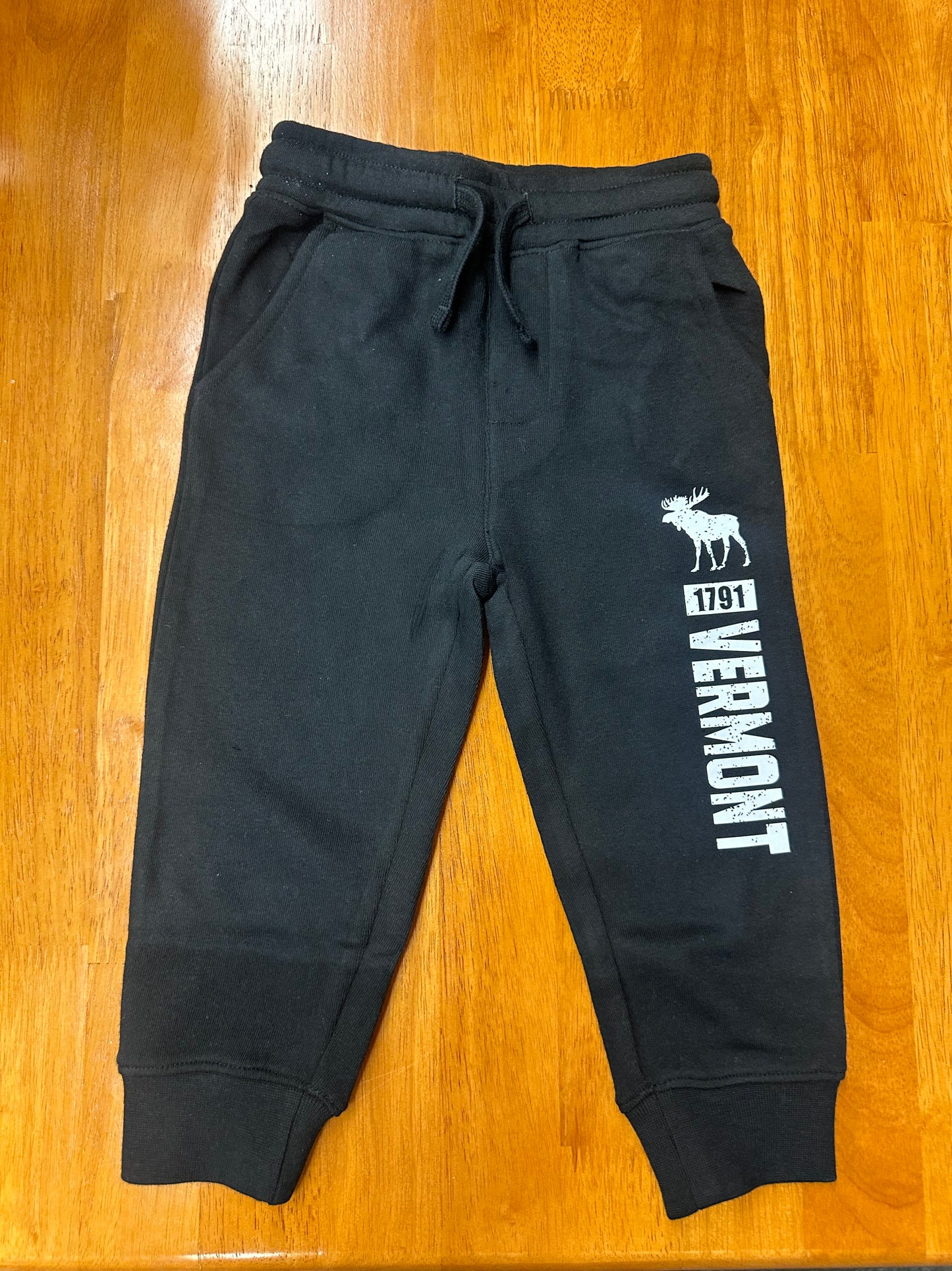 Toddler Sweatpants Color Black