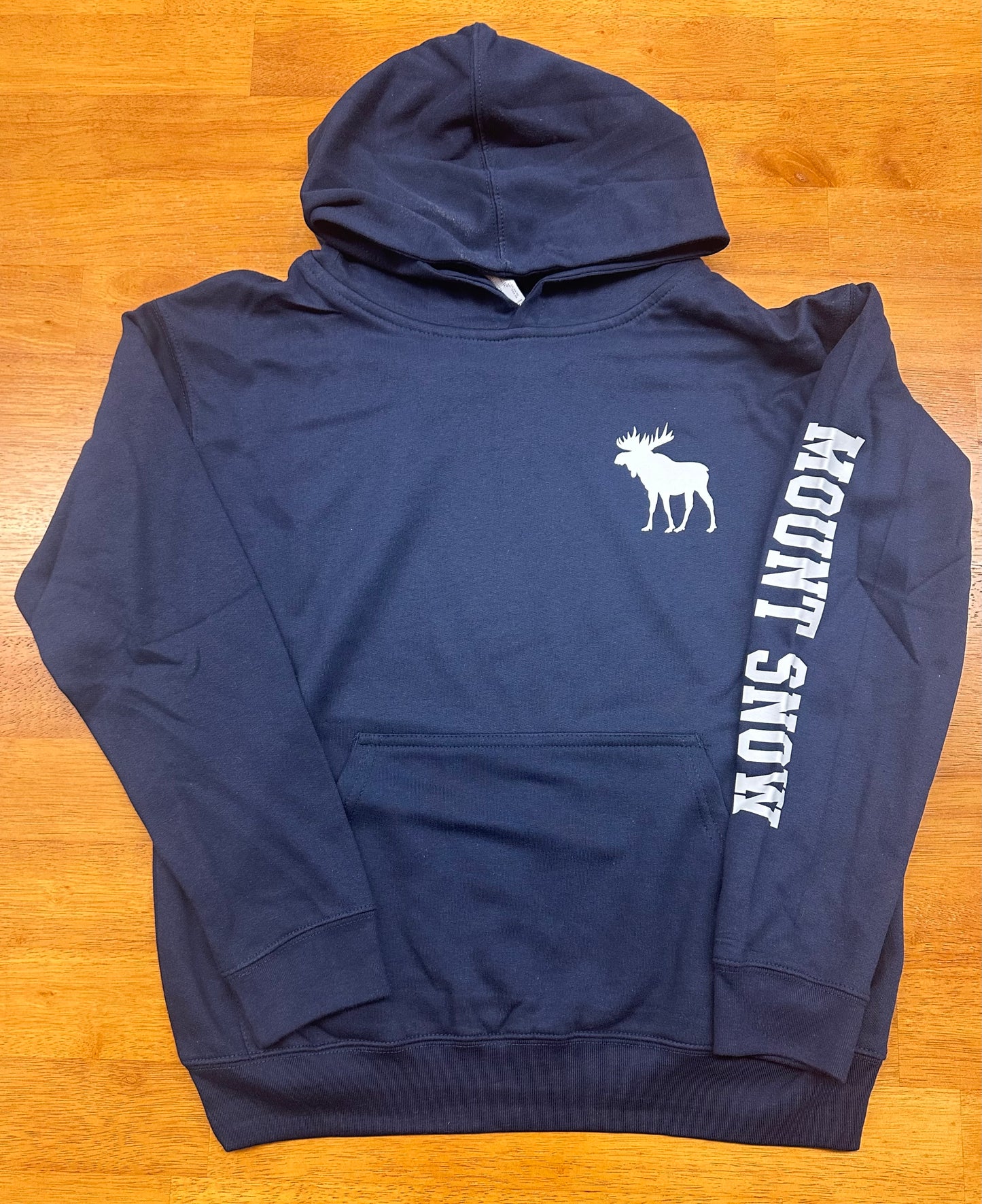 Youth Fleece Vermont Hoodie Color Navy