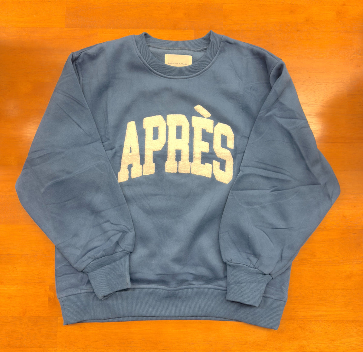 Blue & White Apres Sweatshirt