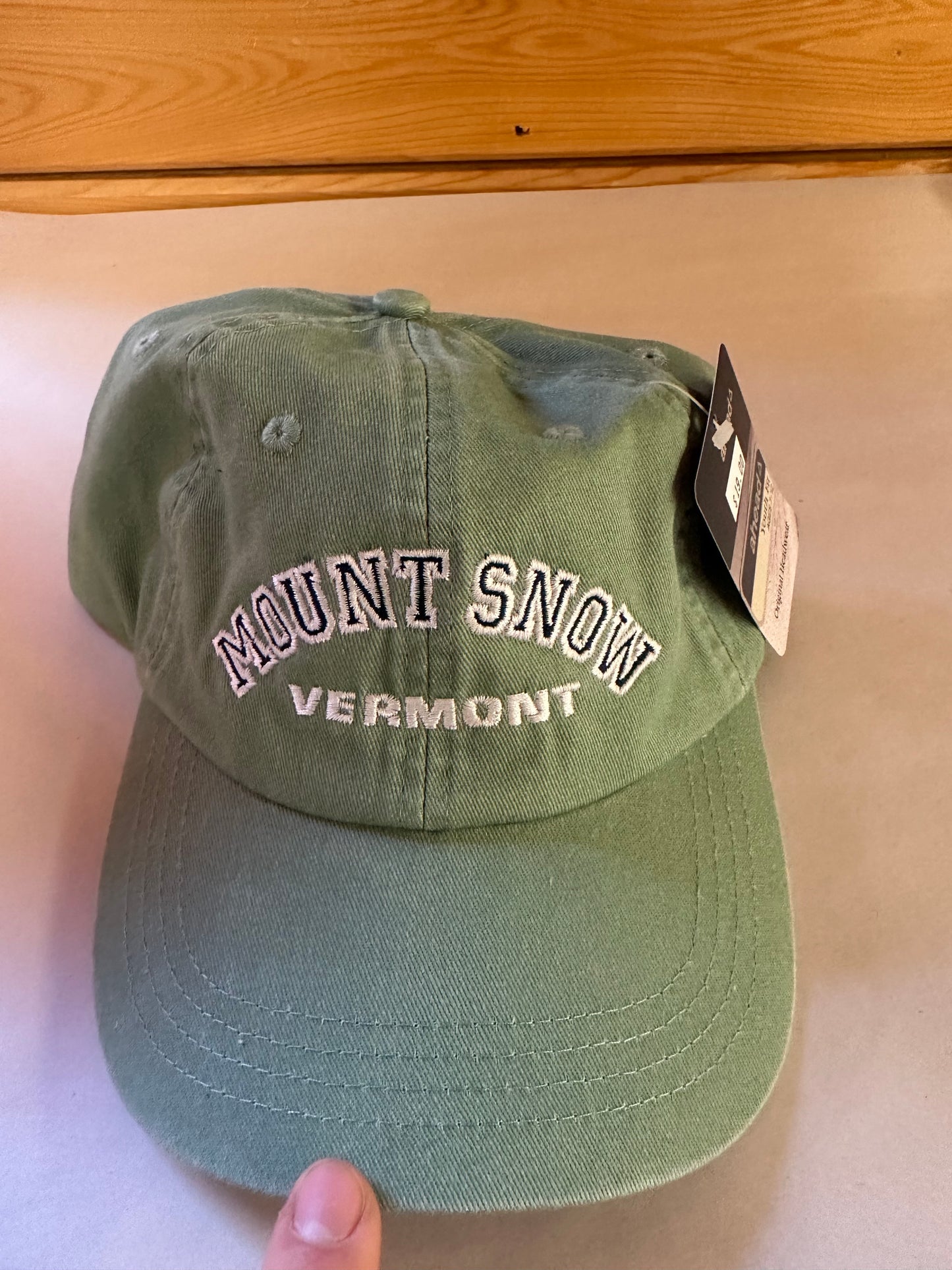 Youth Mount Snow Vermont Cap Color Mint