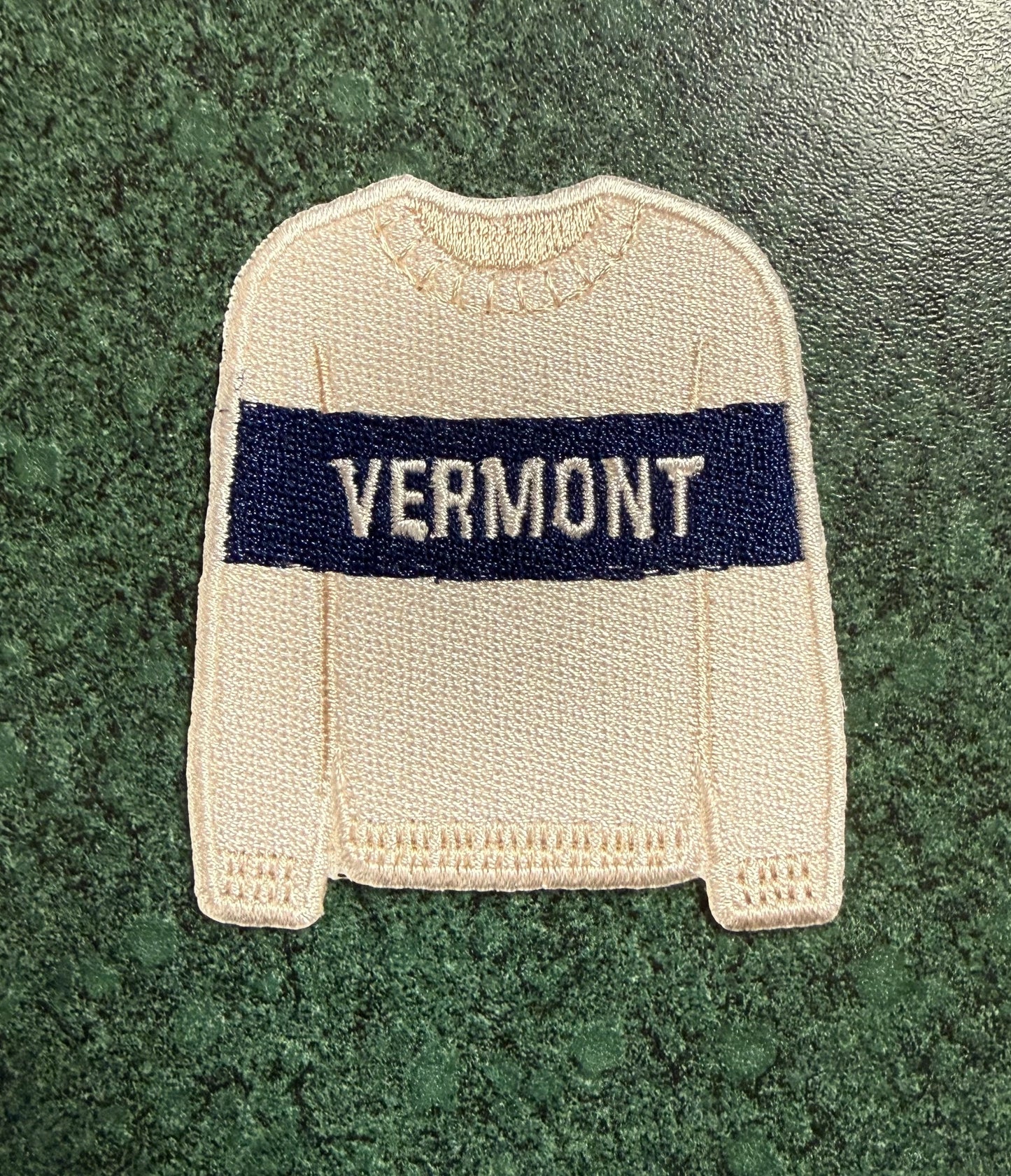 Vermont Embroidered Sweater Patch