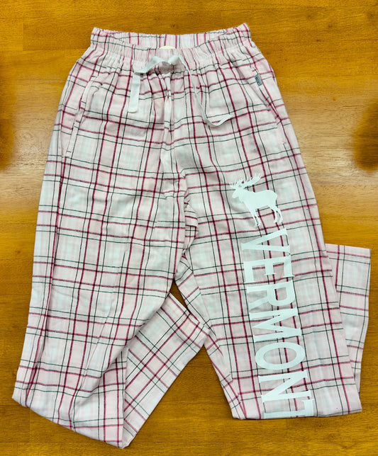 Vermont Flannel PJ Pants Color Pink Hope