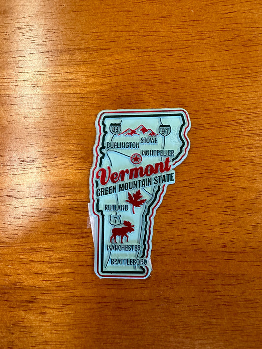 Vermont Premium State Magnet