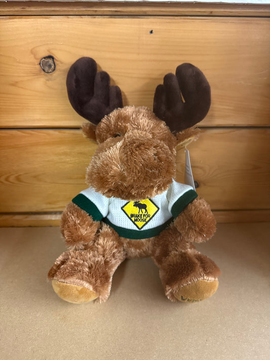 Brake For Moose Stuffed Animal