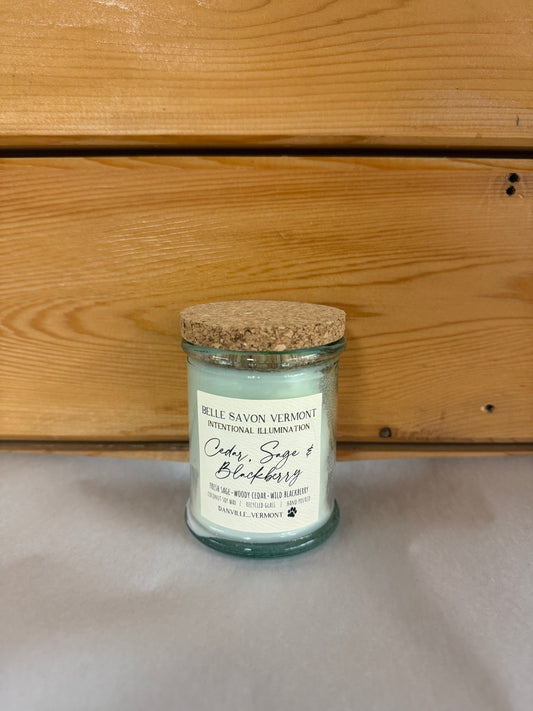 Cedar, Sage and Blackberry Candle