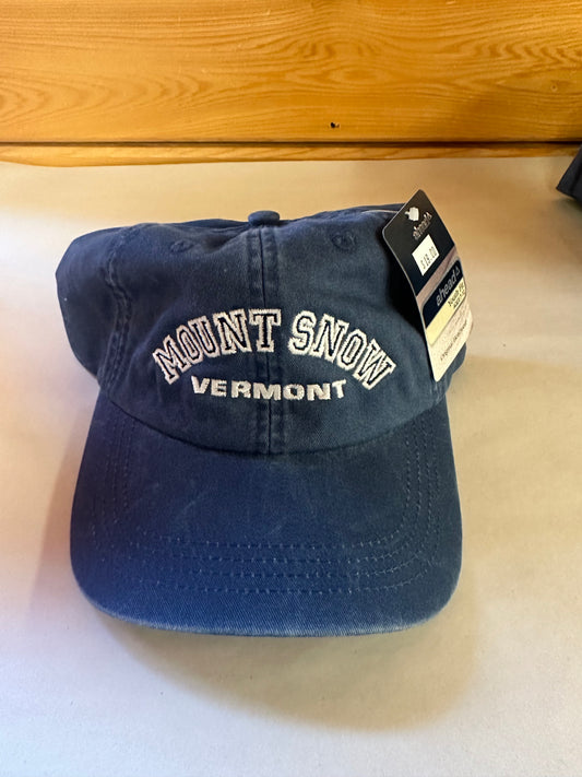 Youth Mount Snow Vermont Cap Color Dark Blue