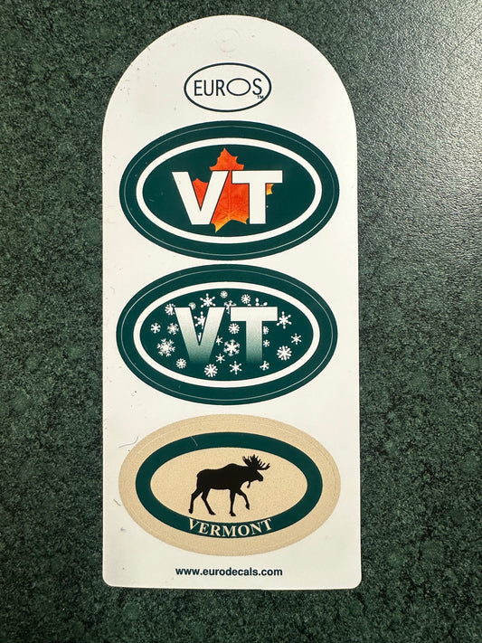 Vermont Seasons Triple Deck #130 Sticker