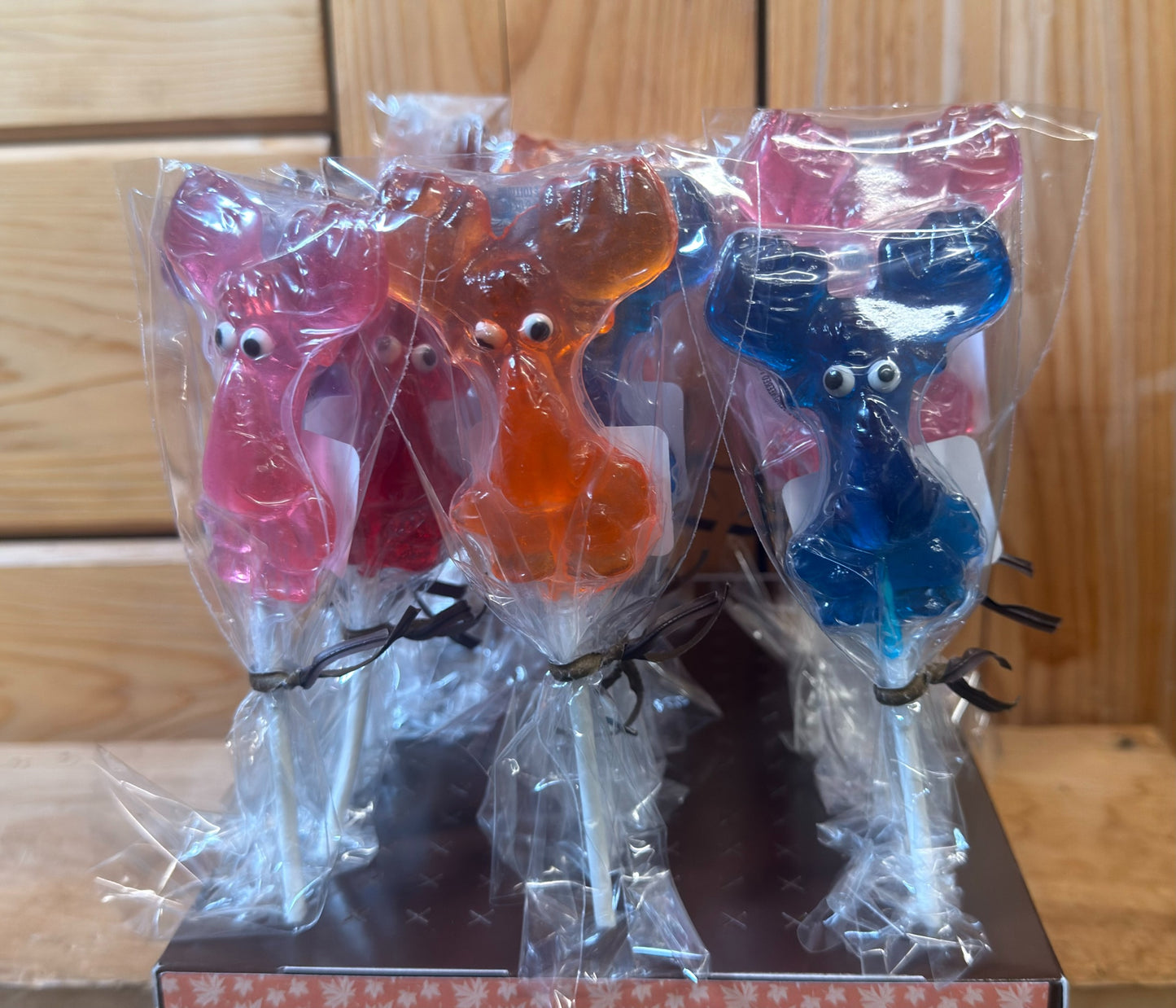 Assorted Moose Lollipops