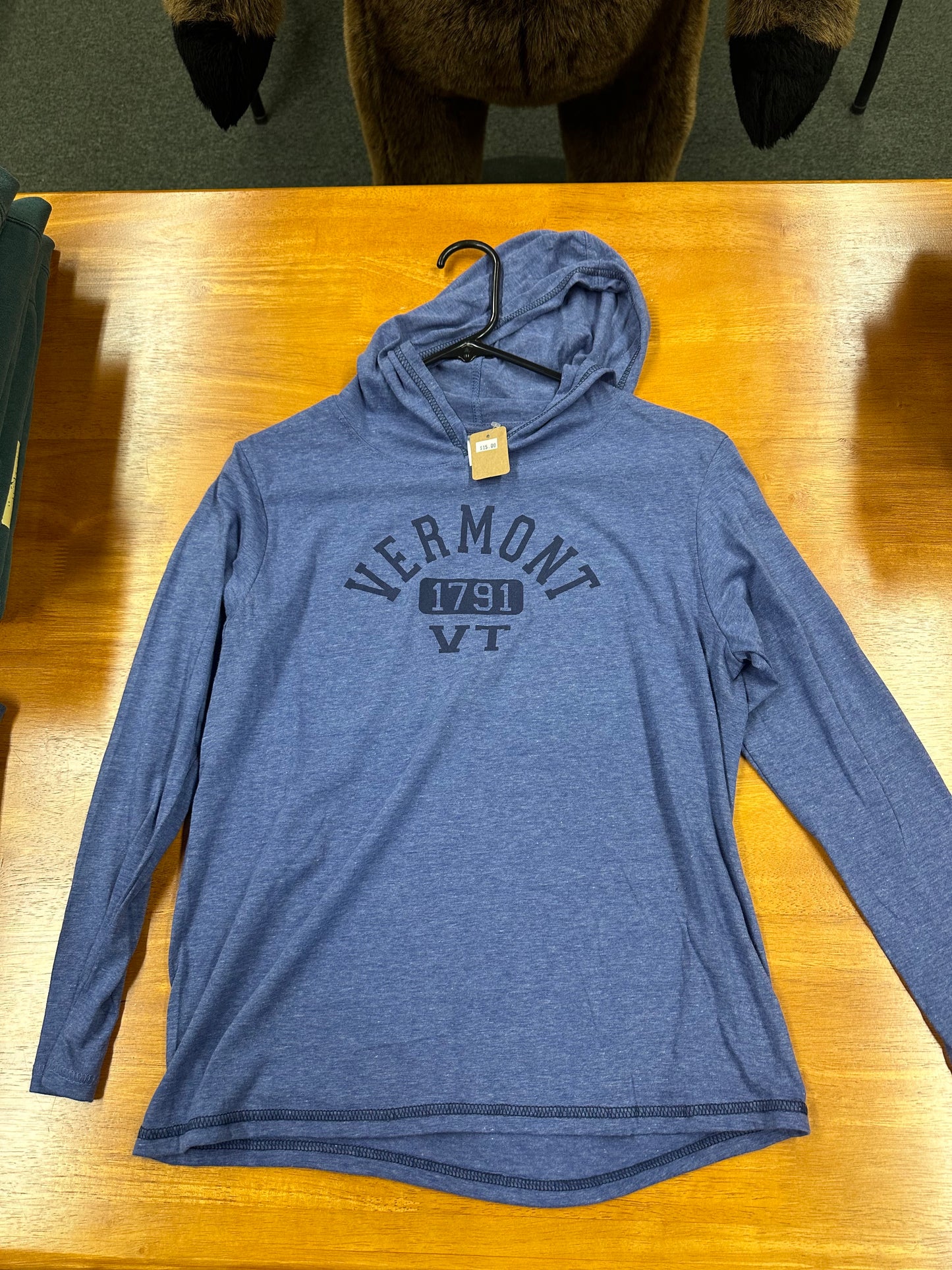 Youth Vermont 1791 VT Hoodie Heather