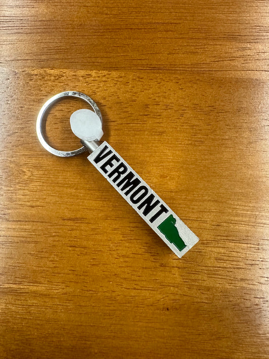 Vermont Bottle Opener Keychain