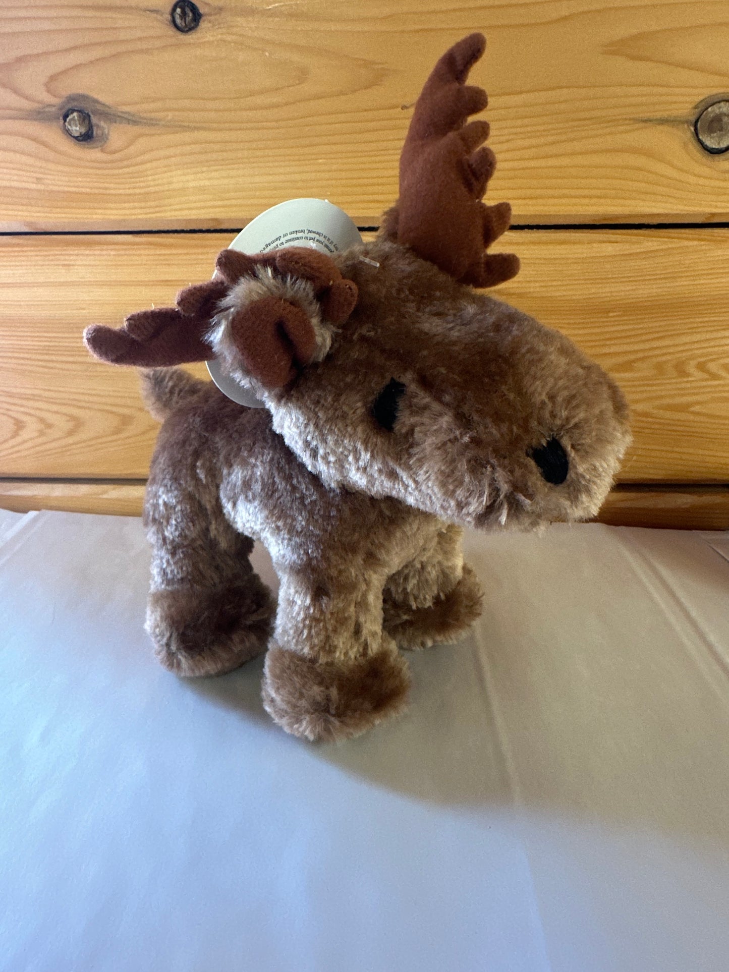 Plush Squeaky Moose Dog Toy