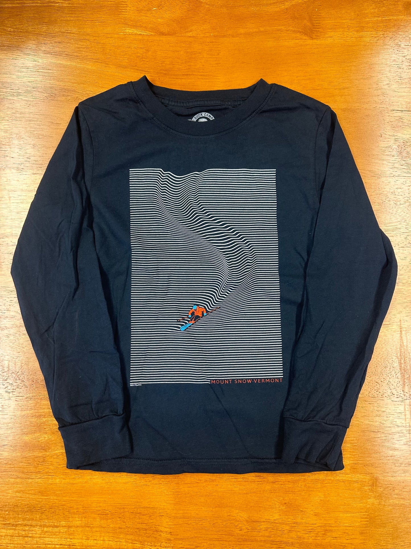 Youth Lined Skier Long Sleeve Color Navy