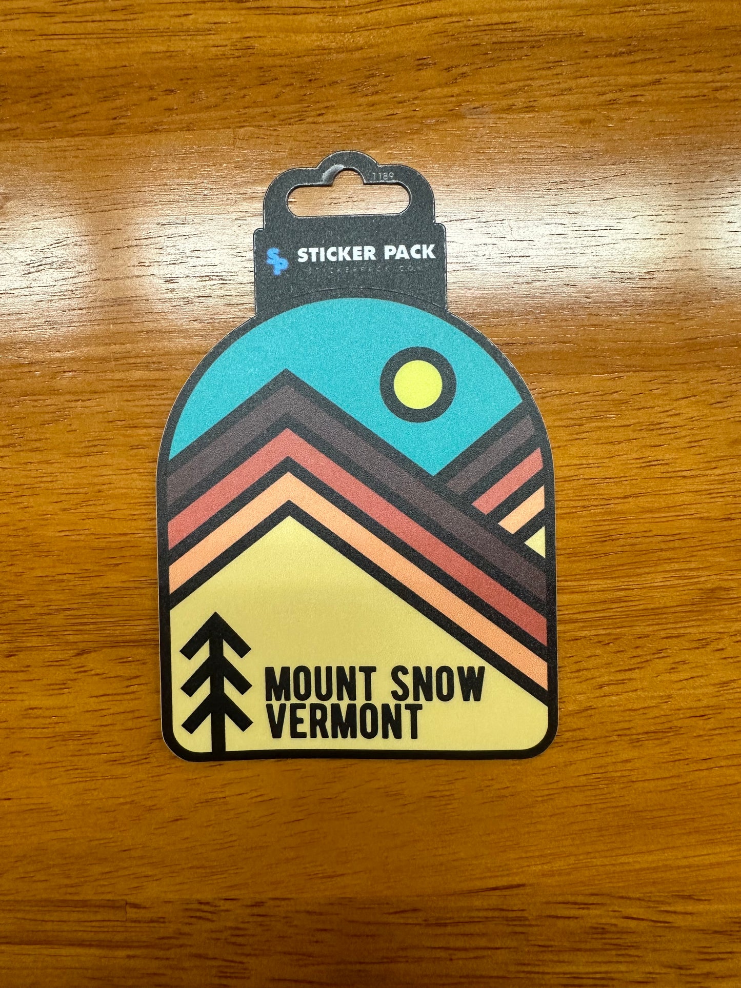 Mount Snow Ridgeline Sticker