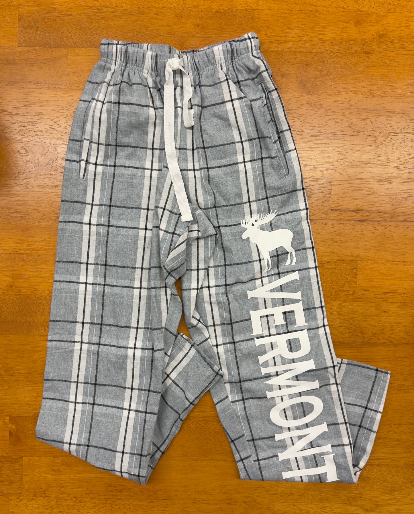 Vermont Flannel PJ Pants Color Grey