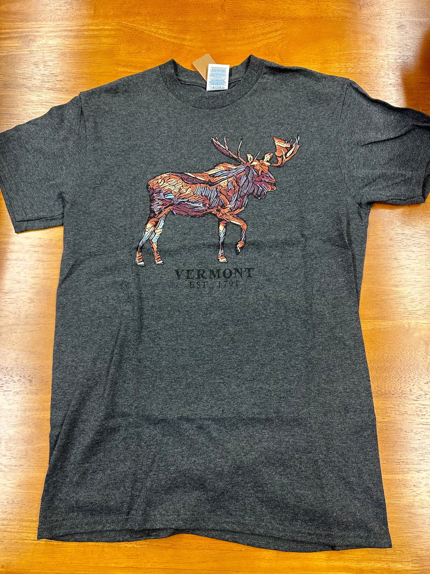 Wooden Moose Full Front Heather