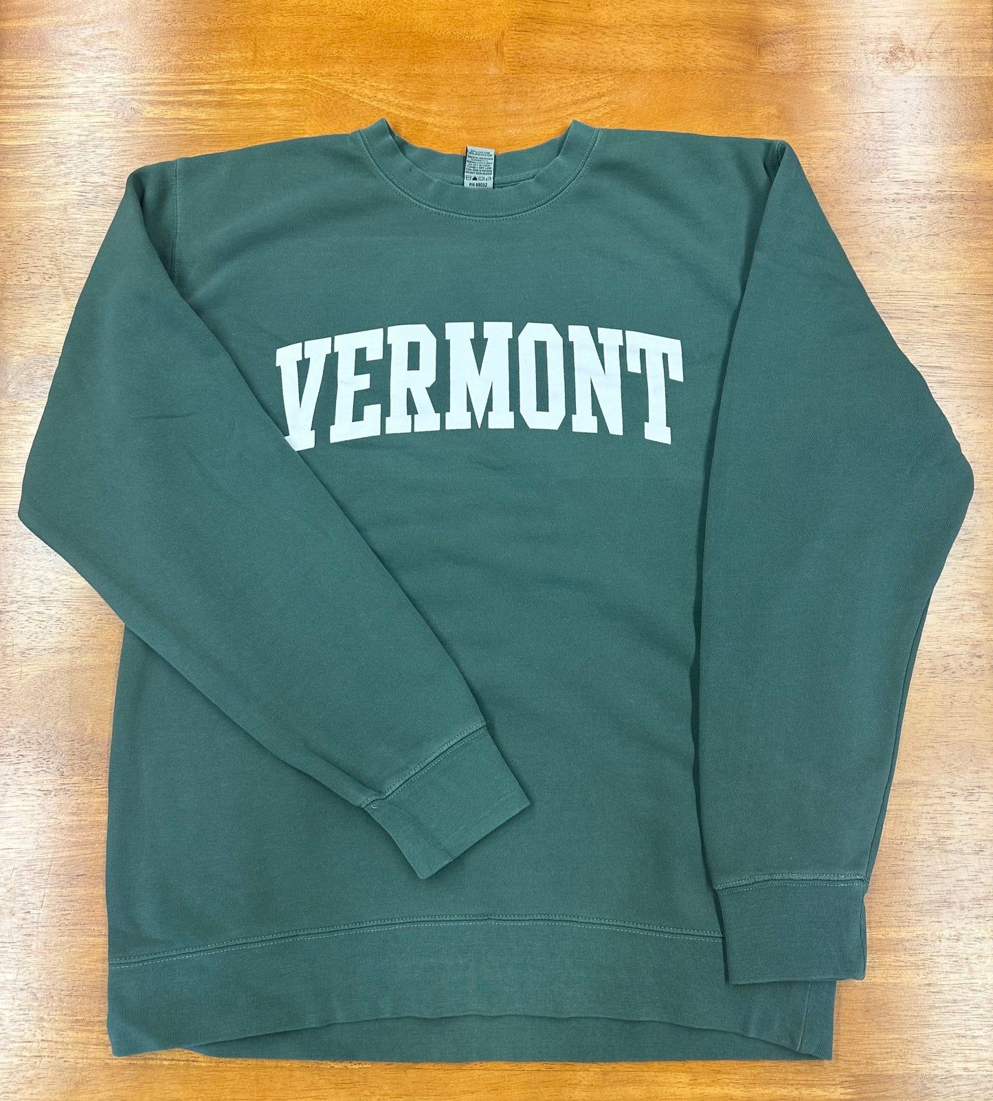 Vermont Crew Neck Color Alpine Green