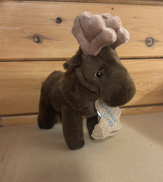 Standing Moose Stuffed Animal